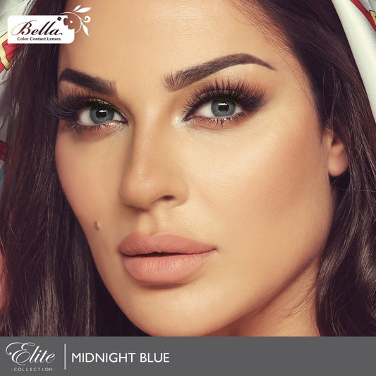 Bella Elite Colored Lenses - Midnight Blue