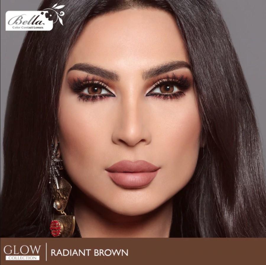 Bella Glow Colored Lenses - Radiant Brown